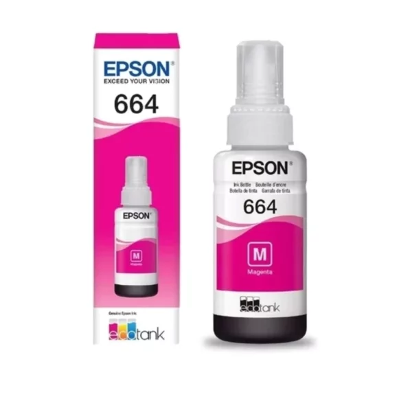 Botella de tinta Epson 664 Magenta