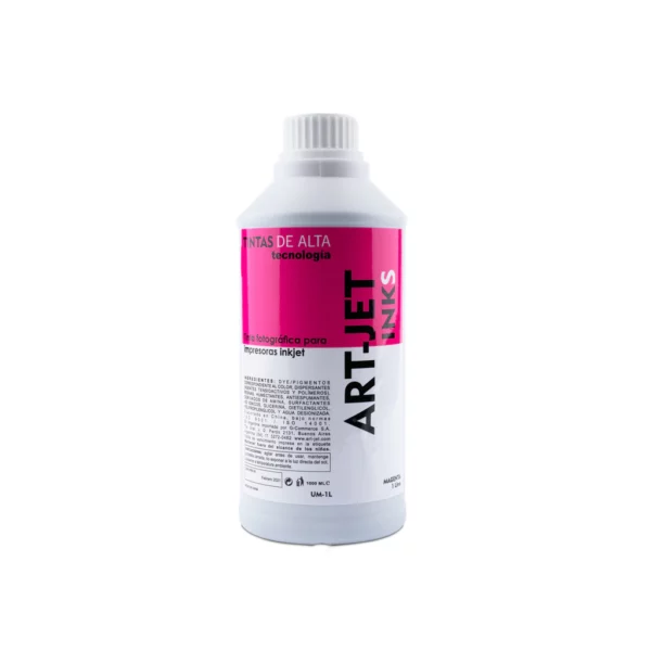 Botella de Tinta Magenta ART-JET INKS 1 Litro