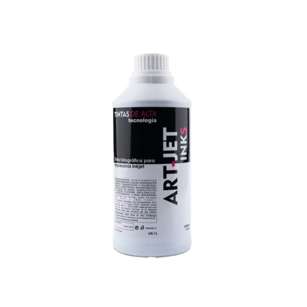 Botella de Tinta Negra ART-JET INKS 1 Litro