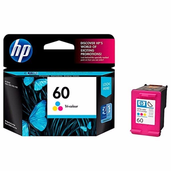 Cartucho HP 60 Tri-Color