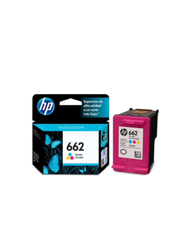 Cartucho HP 662 Tri-Color