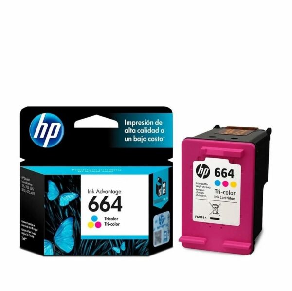 Cartucho HP 664 Tri-Color