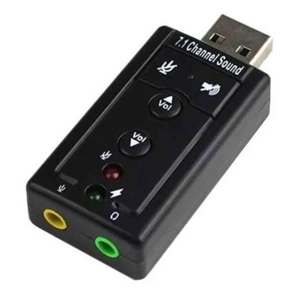 Adaptador USB AUDIO/MICRÓFONO